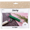 Creativ Company Mini-Näh-Hobby-Set, Dauerkerzen, 1 Box