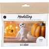 Creativ Company Mini-Hobby-Set Modellieren, Mumie, weiß, 1 Box