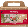 Creativ Company Mini-Hobby-Set Bildhauerei, Keksmann, verschiedene Farben, 1 Box