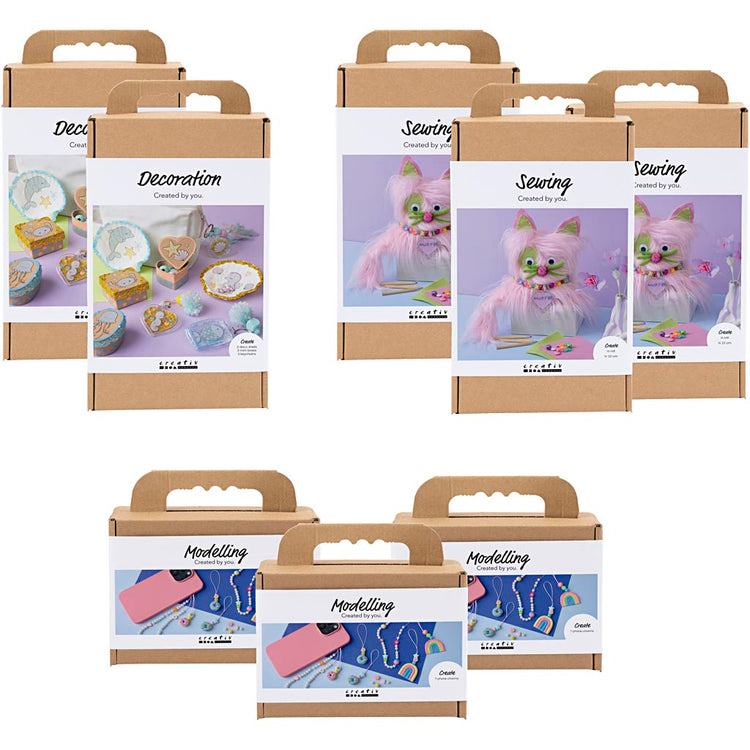 Creativ Company Einführungspaket, Kinder, 8 Box 1 Box
