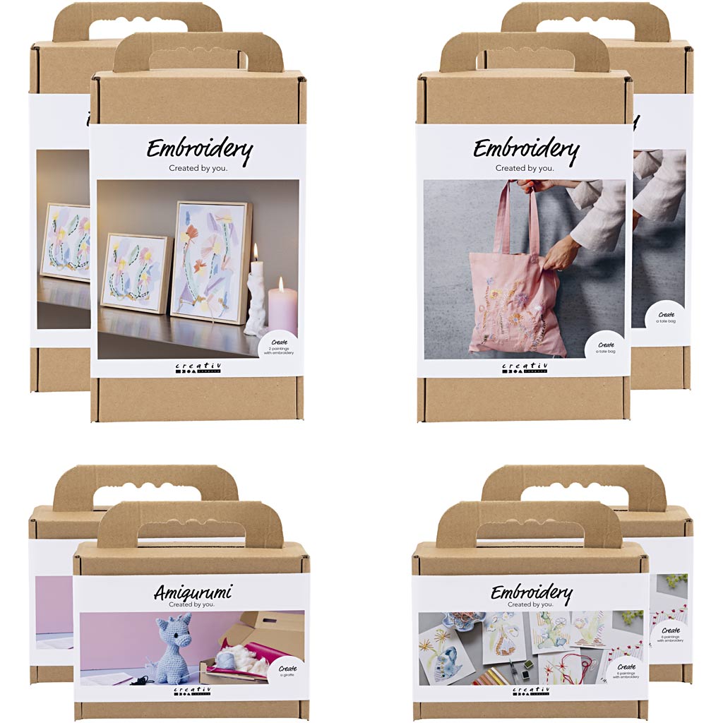 Creativ Company Einführungspaket, Garn, 8 Box 1 Box