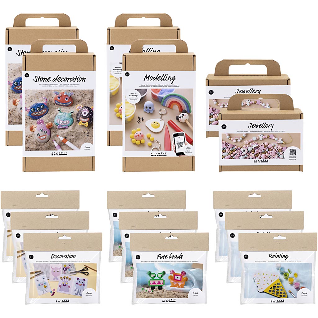 Creativ Firmeneinführungspaket, Sommerprojekte für Kinder, 15 Box 1 Box