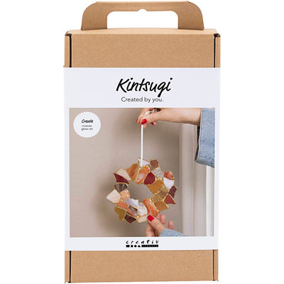 Creativ Company Hobby-Set Kintsugi, Hängedekorationen, verschiedene Farben, 1 Box