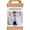 Creativ Company Hobby-Set Gruselkostüme, Umhang und Stirnband, verschiedene Farben, 1 Box