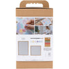 Creativ Company Hobby-Set Stickerei, Bilder, Pastellfarben, 1 Box