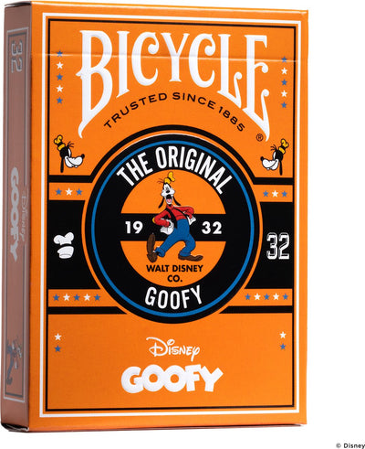 Bicycle Disney Classic Goofy – Premium-Spielkarten – Poker – Sammlerstück – Kreativ