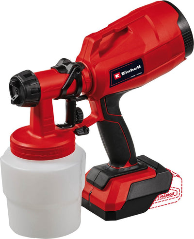 Einhell Akku-Farbspritzgerät TC-SY 18 60 Li Solo – Leistung