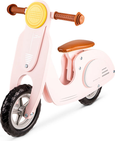 New Classic Toys® Laufrad aus Holz - Roller - Pink - Sitzhöhe 33 Zentimeter