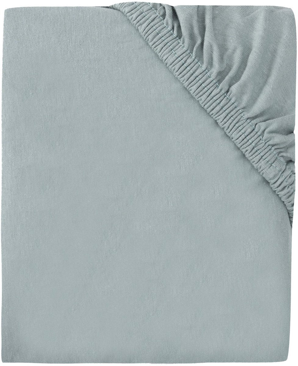 Jollein Spannbettlaken – Jersey – 60 x 120 cm – Seegrün