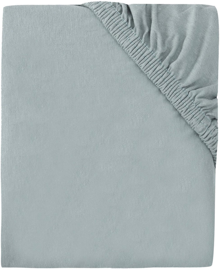 Jollein Spannbettlaken – Jersey – 60 x 120 cm – Seegrün