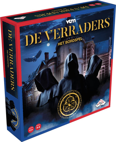Identitätsspiele Die Verräter Das Brettspiel (Flämisch) – basierend auf der Fernsehsendung – spielt einen Verräter oder Verbündeten