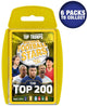 Gewinnzüge Top Trumpf – Kartenspiel – Weltfußballstars Top 200 – Pack 2 6 – Englisch