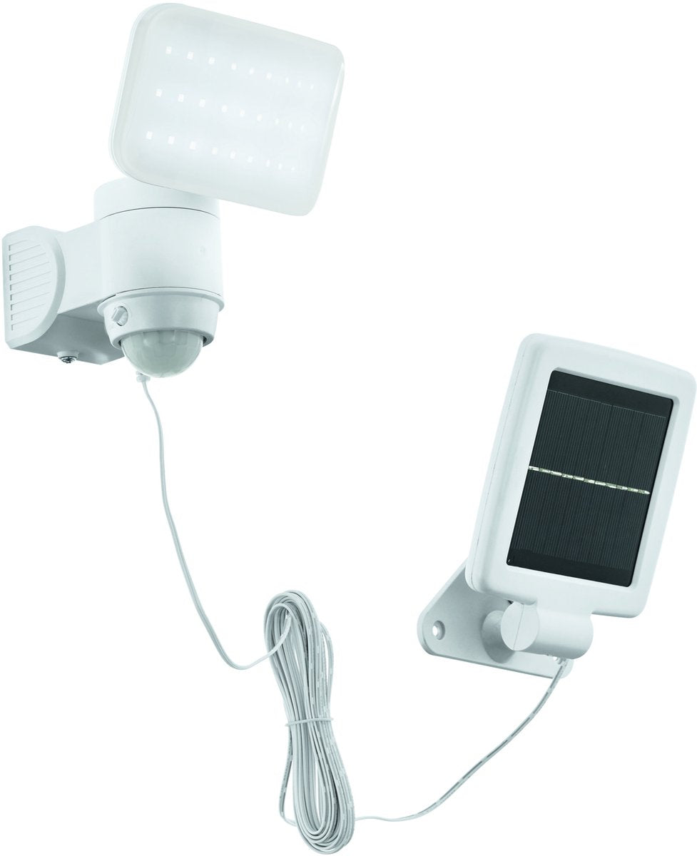 Eglo Outdoor LED-Solar-Wandleuchte mit Sensor weiß 'casabas'