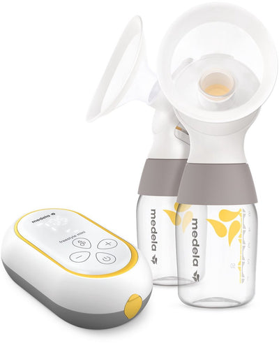 Medela Freestyle Mini Classic – elektrische Doppelmilchpumpe – wiederaufladbarer Akku