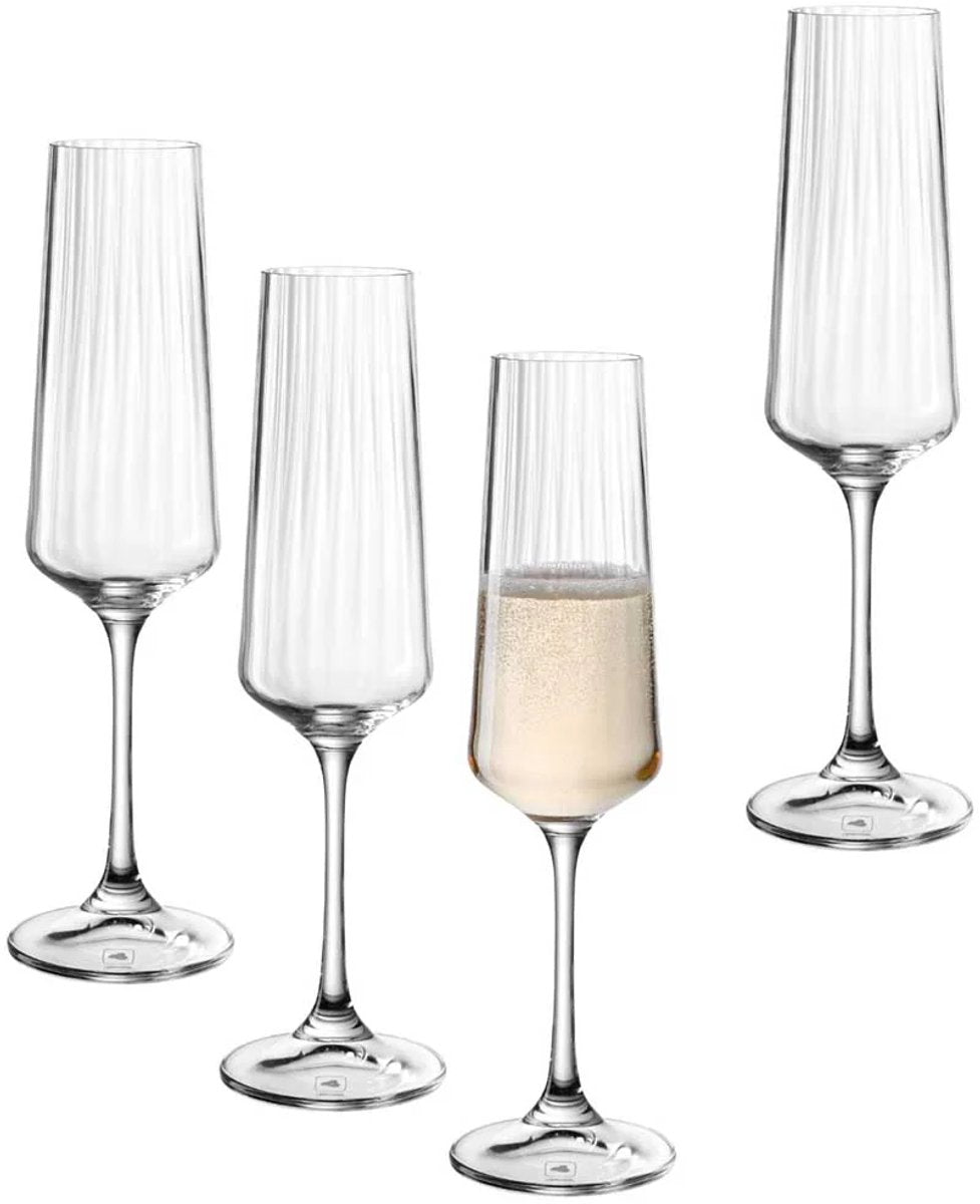 Leonardo Paolo Champagnerglas 220 ml – Set 4
