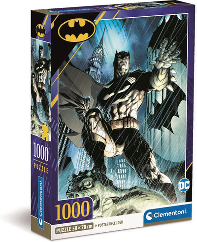 Clementoni – Puzzle – 1000 Teile – Batman 2020 – ab 14 Jahren – hochwertige Sammlung