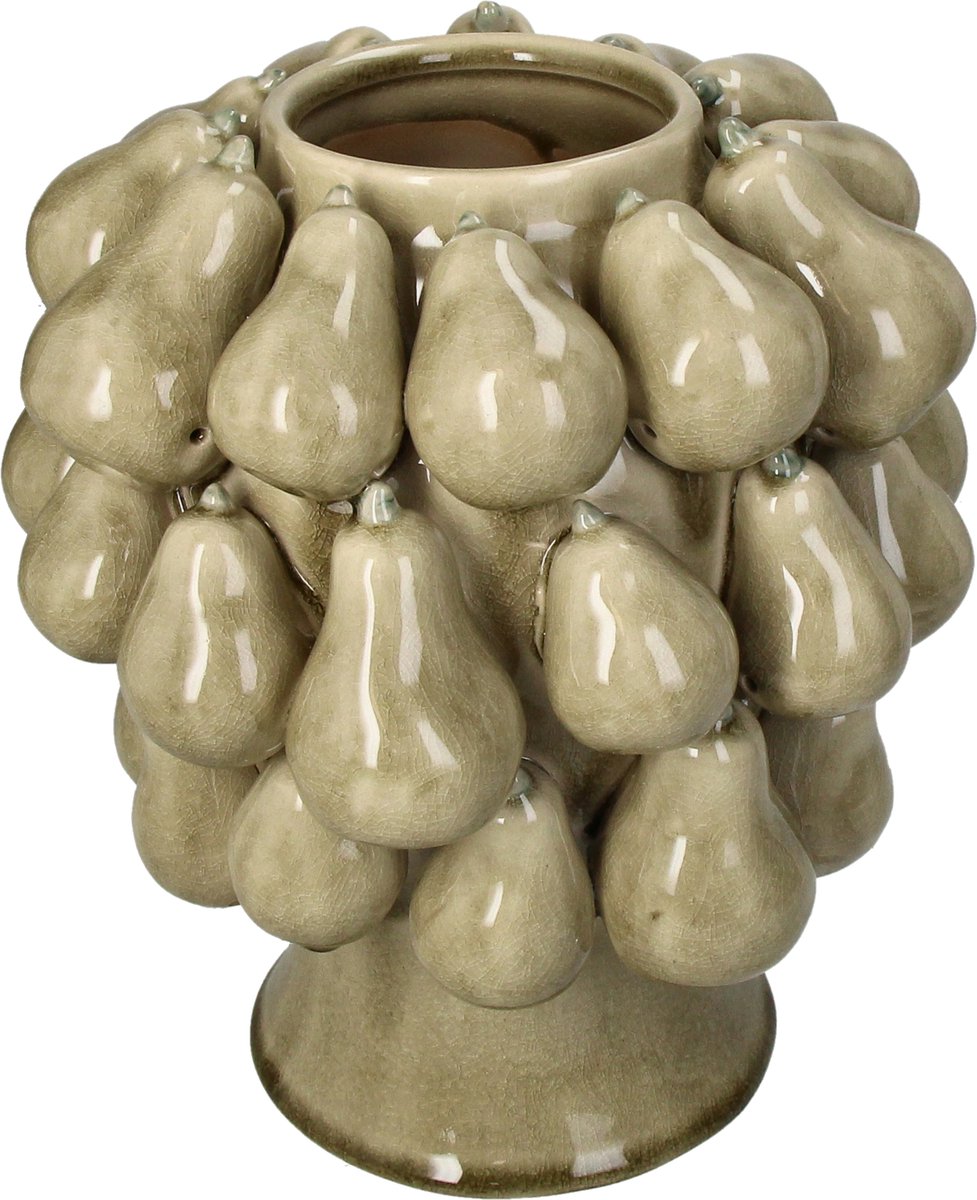 HD Collection Vase Birne Steingut 22,5x22,5x24cm