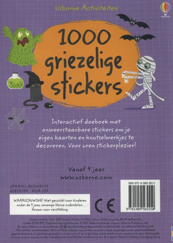 1000 gruselige Aufkleber. 4+