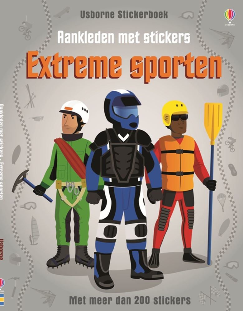 Verkleide dich mit Aufklebern: Extremsport.