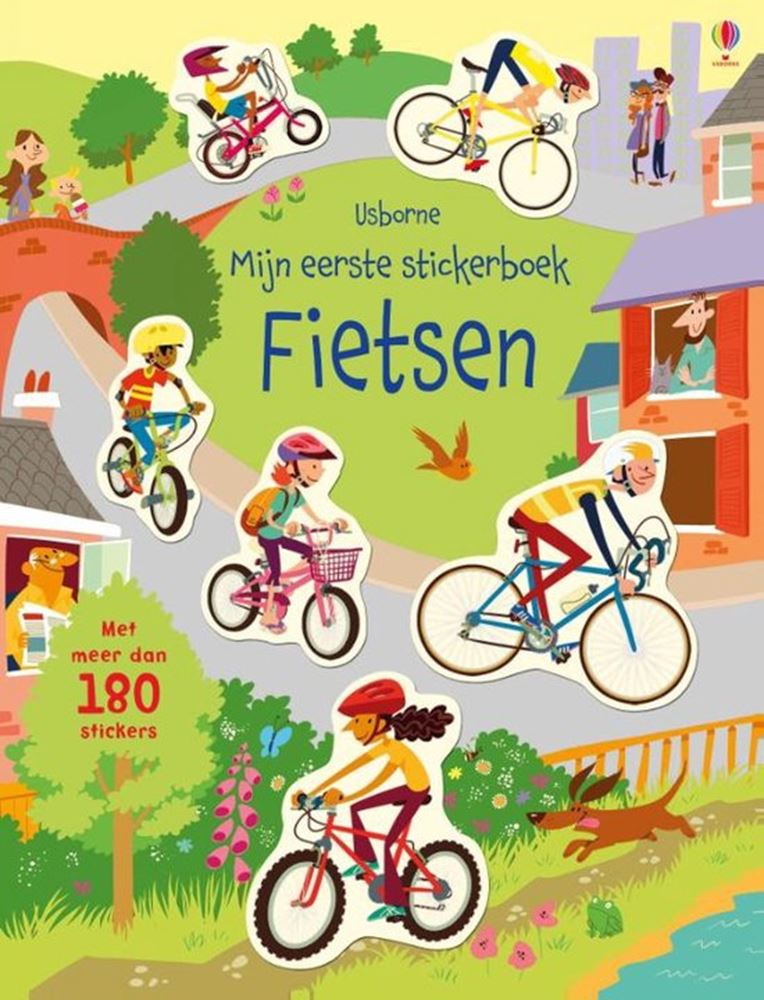 Mein erstes Stickerbuch: Radfahren. 3+