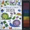 Mit den Fingern stampfen - Tiere