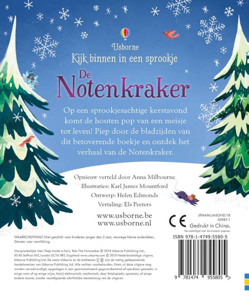 Sehen Sie sich das Märchen „Der Nussknacker“ an. 3+