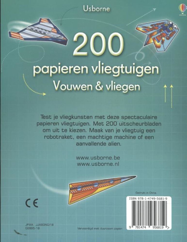 Zentrales Bücherhaus mit 200 fliegenden Papierflieger
