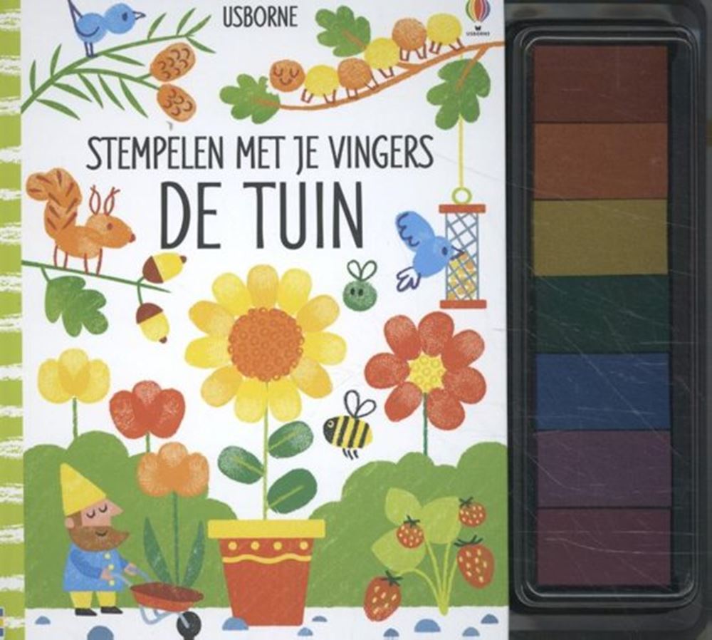 WPG Uitgevers stempeln mit Ihren Fingern den Garten