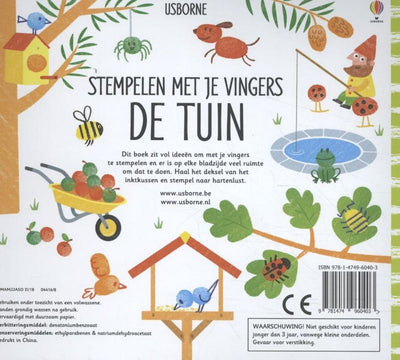 WPG Uitgevers stempeln mit Ihren Fingern den Garten