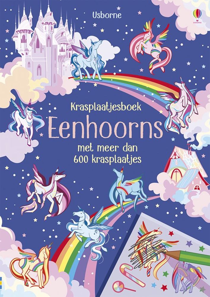 Rubbellosbuch „Einhörner“ von WPG Publishers