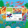 Dinosaurierbuch und Puzzle