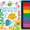 Mit den Fingern stampfen - tief im Meer