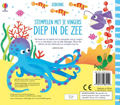 Mit den Fingern stampfen - tief im Meer