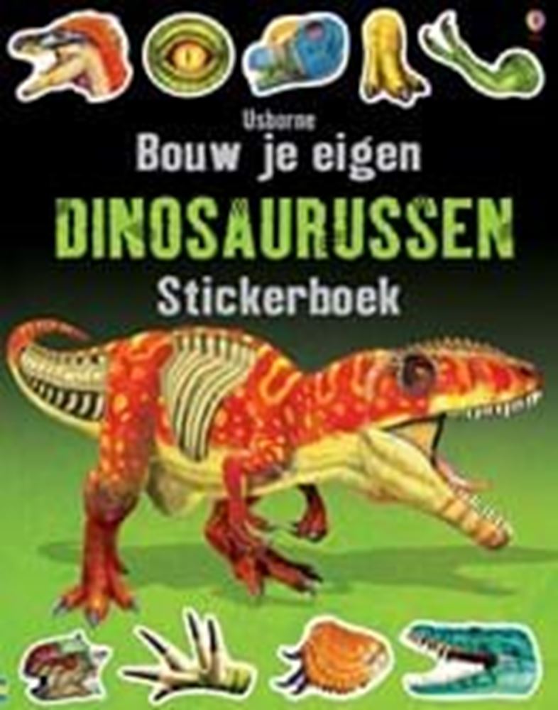 Bauen Sie Ihr eigenes Dinosaurier -Aufkleberbuch