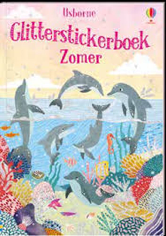 Glitzer-Stickerbuch Sommer. 3+