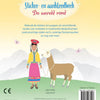 Aufkleber- und Anziehbuch rund um die Welt.