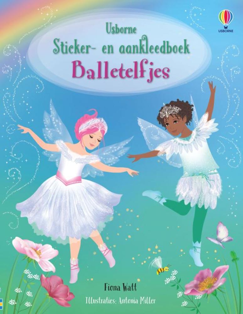 Sticker- und Ankleidebuch Ballettelfen.
