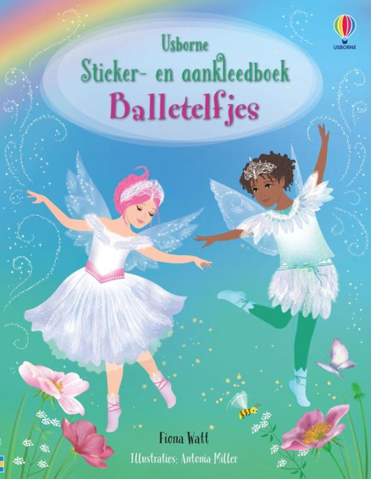 Sticker- und Ankleidebuch Ballettelfen.