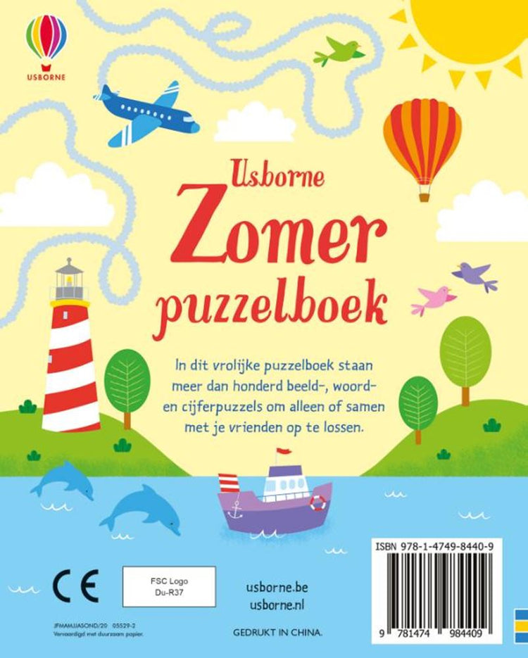NL – Usborne-Sommerrätselbuch. 6+