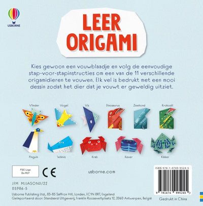 Zentrales Bücherhaus, Origami lernen