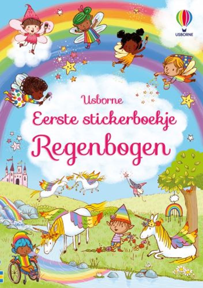 Erstes Stickerbuch, Regenbogen. 3+