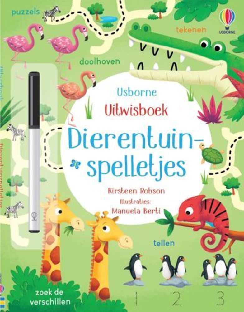 Zoospiele, Löschbuch. 3+