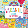 Urlaubsaufkleber und Spielbuch. 4+