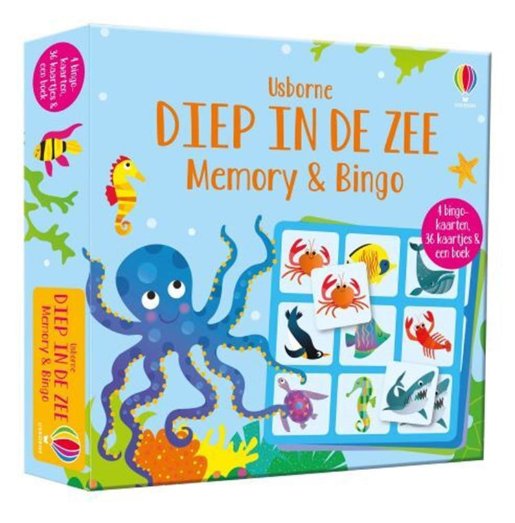 Erinnerung und Bingo tief im Meer. 3+