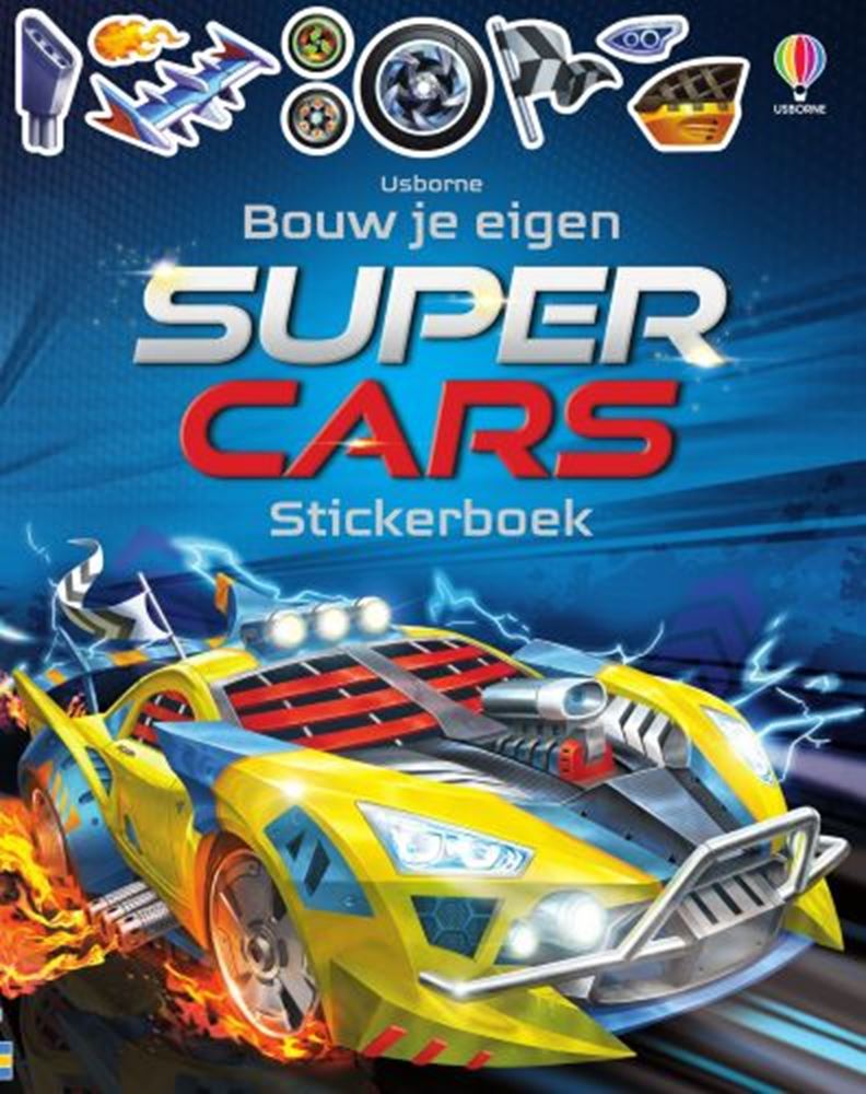 Bauen Sie Ihr eigenes Super Cars -Aufkleberbuch
