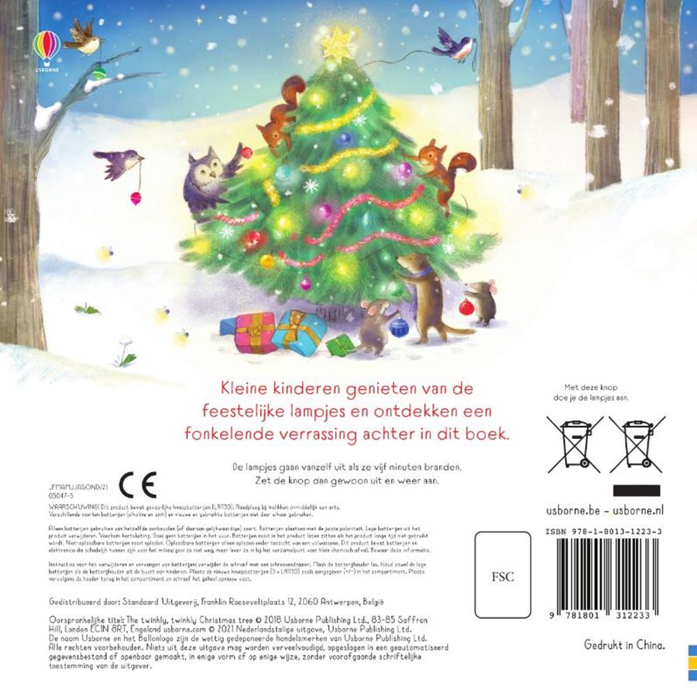 Funkelnde Lichter im Baum. +6 Monate