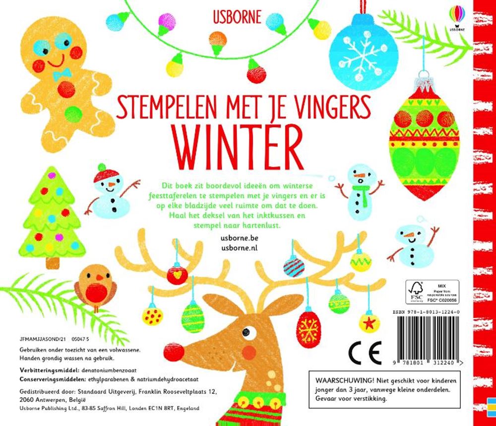 Winter. Mit den Fingern stampfen. 4+