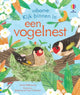 Ein Vogelnest. Buchklappen aus Pappe. 3+