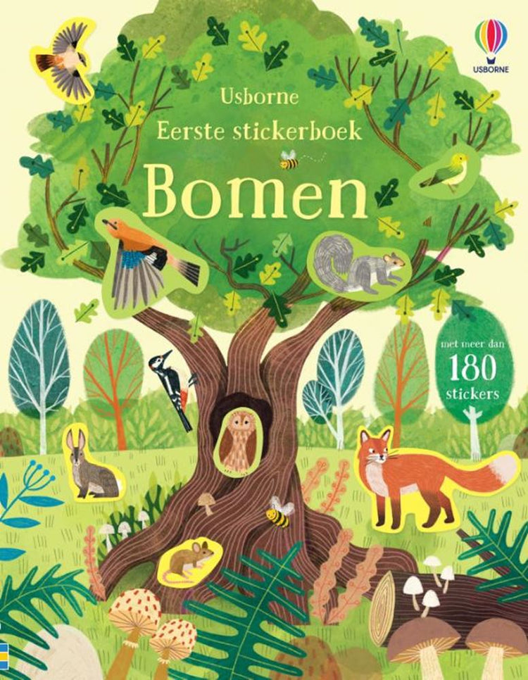 Erstes Stickerbuch: Bäume. 3+