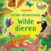 Erstes Stickerbuch: Wilde Tiere. 4+